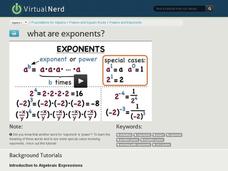What are Exponents? Instructional Video