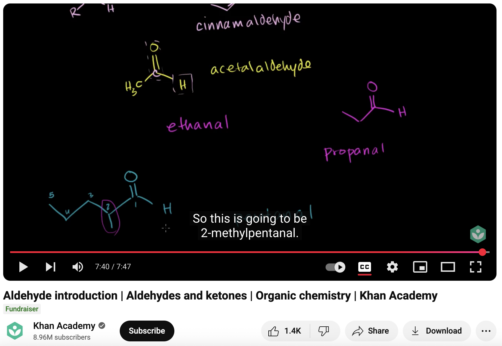 Aldehyde Introduction, Aldehydes and Ketones, Organic Chemistry Instructional Video