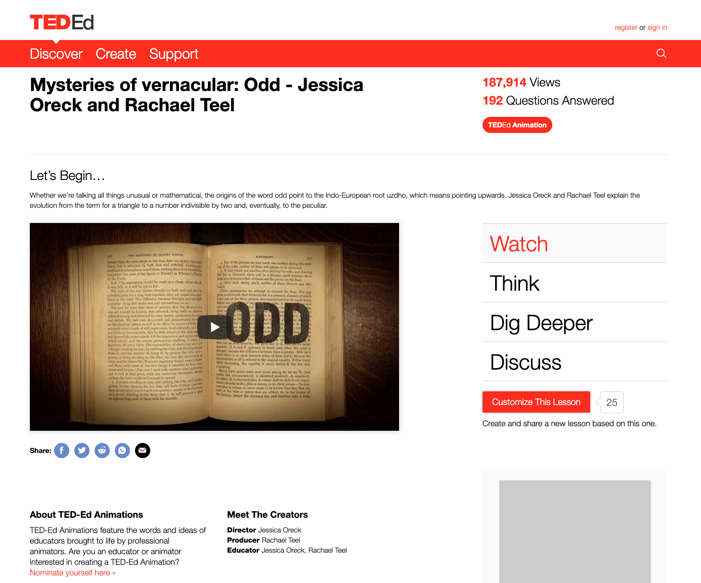 Mysteries of Vernacular: Odd Instructional Video