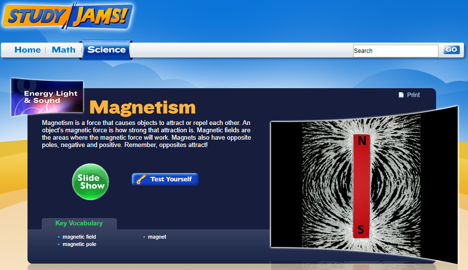 Study Jams! Magnetism Interactive