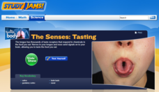 Study Jams! The Senses: Tasting Interactive
