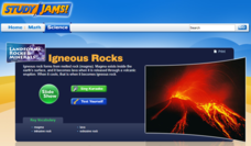 Study Jams! Igneous Rocks Interactive