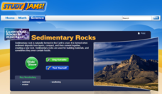 Study Jams! Sedimentary Rocks Interactive