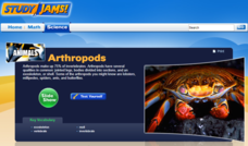 Study Jams! Arthropods Interactive