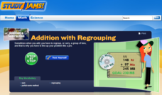 Study Jams! Addition with Regrouping Interactive