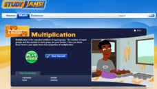 Study Jams! Multiplication Interactive