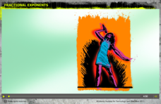 Fractional Exponents Instructional Video