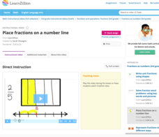 Place Fractions on a Number Line (1)