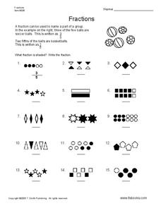 Fractions Worksheet