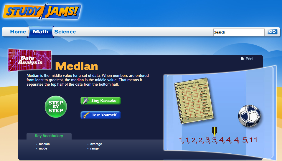 Study Jams! Median Interactive