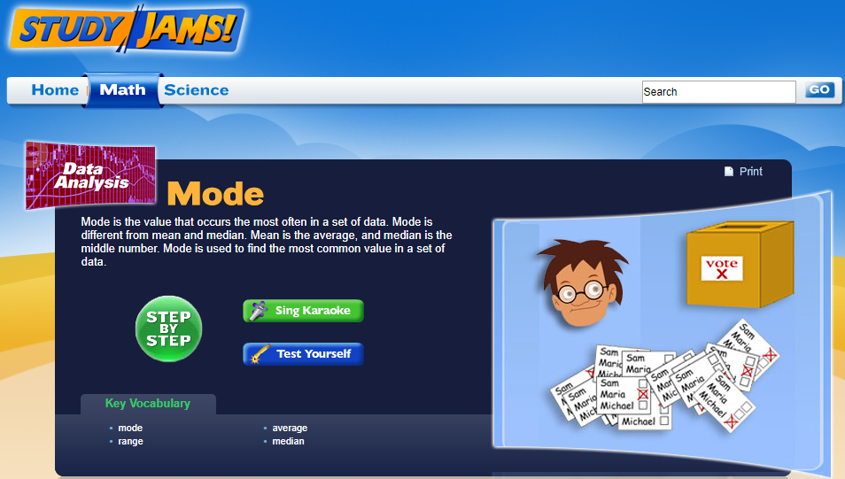 Study Jams! Mode Interactive