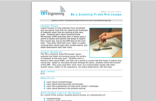 Be a Scanning Probe Microscope Lesson Plan