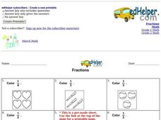 Fractions Worksheet