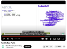 Terrific Text: Part Two Instructional Video