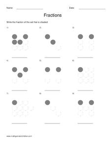 Fractions Worksheet