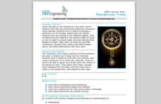 Pendulum Time Lesson Plan