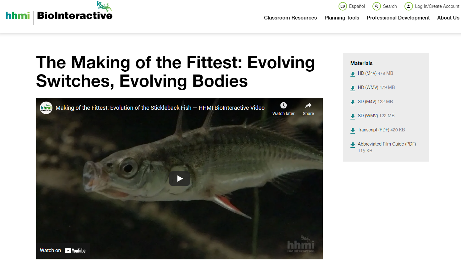 The Making of the Fittest: Evolving Switches, Evolving Bodies Lesson Plan