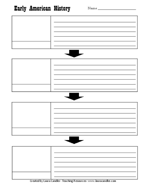 Early American History Organizer
