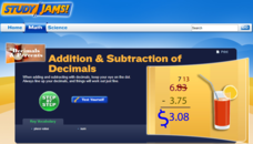 Study Jams! Addition &amp; Subtraction of Decimals Interactive