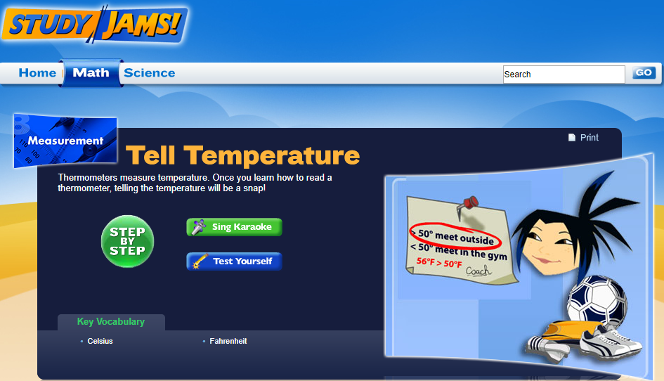 Study Jams! Tell Temperature Interactive