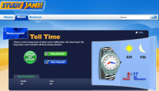 Study Jams! Tell Time Interactive