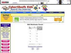 Fractions to Percents Lesson Plan