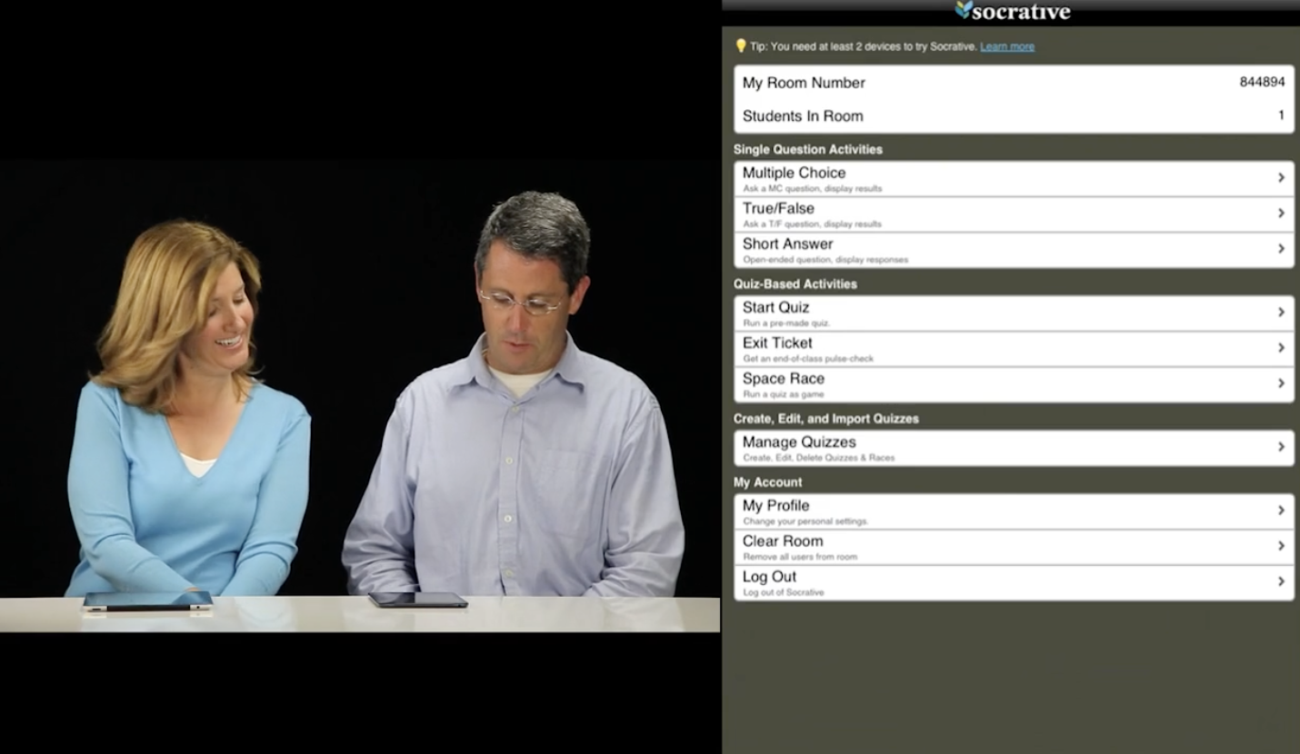EdTech Tuesday: Socrative Instructional Video