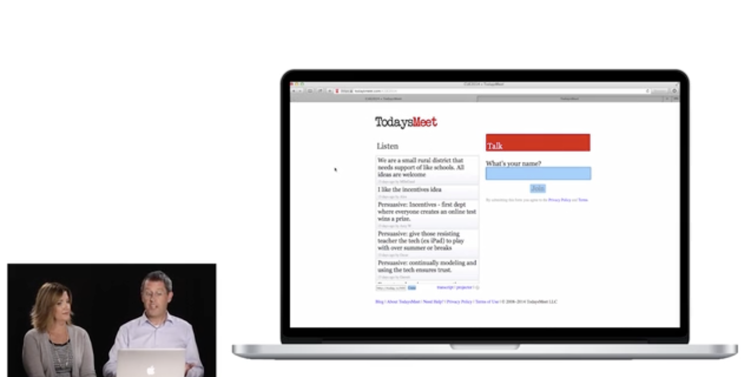 EdTech Tuesday: Today's Meet Instructional Video
