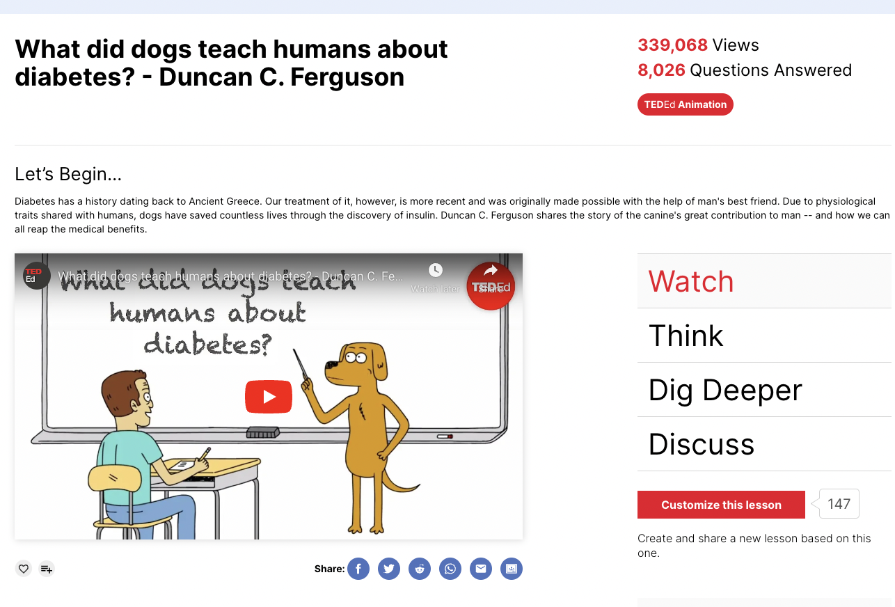 What Did Dogs Teach Humans About Diabetes? diseases Instructional Video