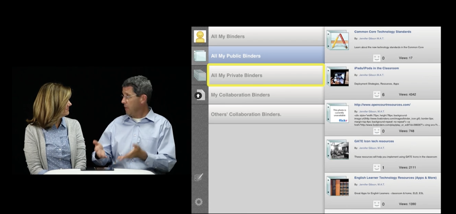 EdTech Tuesday: LiveBinders Instructional Video