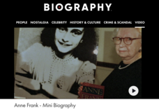 Anne Frank- Mini Biography Instructional Video