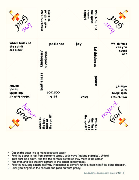 Fruit of the Spirit Printables