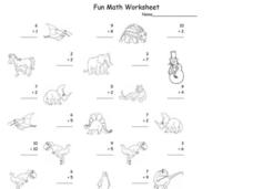 Fun Math Worksheet