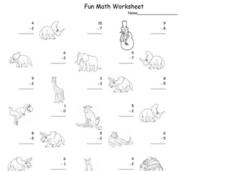 Fun Math 36 Worksheet