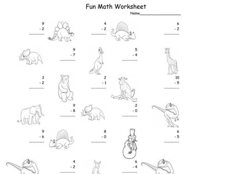 Fun Math 29 Worksheet
