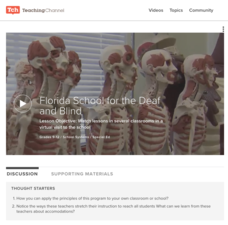 Florida School for the Deaf and Blind Instructional Video