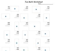 Fun Math 45 Worksheet