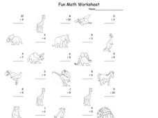 Fun Math 7 Worksheet