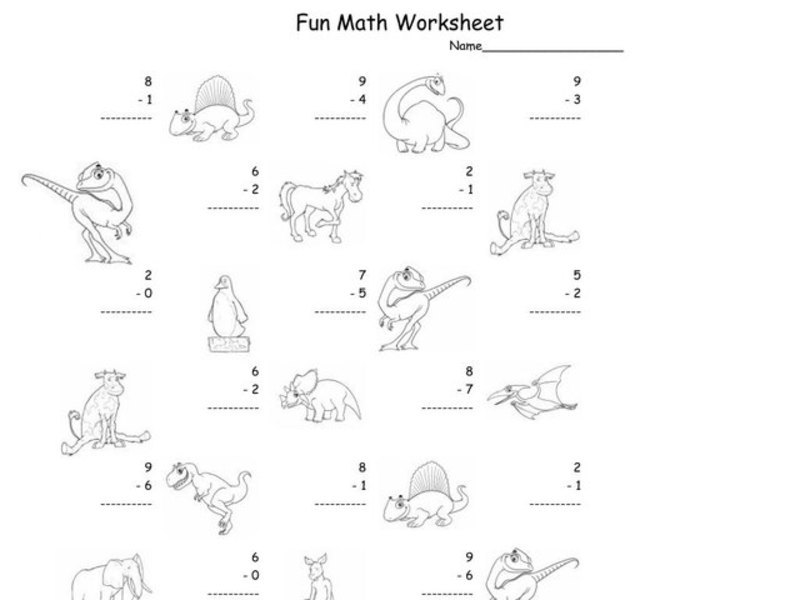 Fun Math 76 Worksheet