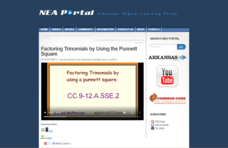 Factoring Trinomials by Using the Punnett Square Instructional Video