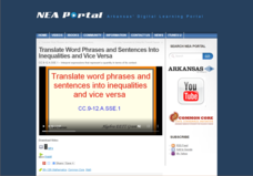 Translate Word Phrases and Sentences into Inequalities and Vice Versa Instructional Video