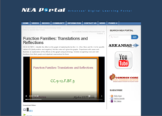 Function Families: Translations and Reflections Instructional Video