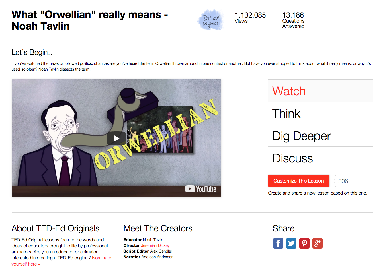 What "Orwellian" Really Means Instructional Video
