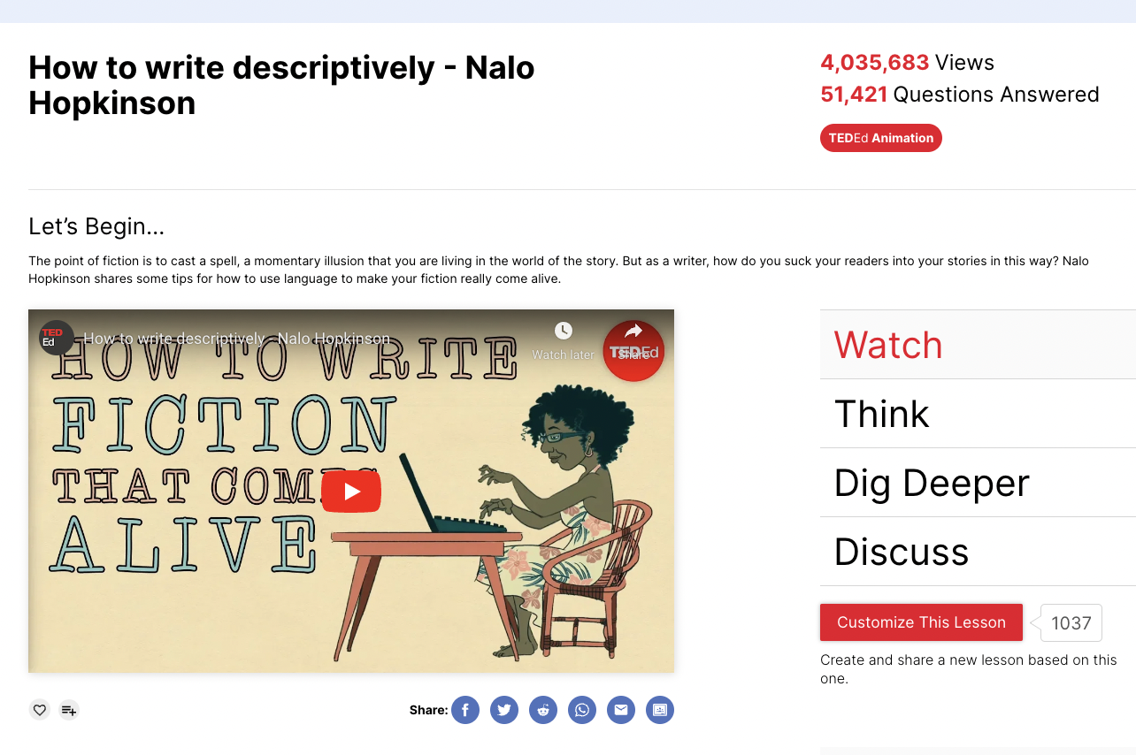 How to Write Fiction That Comes Alive Instructional Video