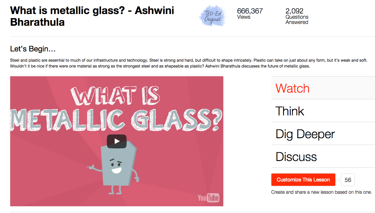 What Is Metallic Glass? Instructional Video