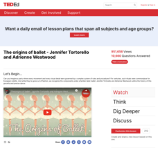 The Origins of Ballet Instructional Video