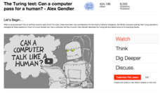 The Turing Test: Can a computer Pass for a Human? Instructional Video