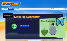 Study Jams! Lines of Symmetry Interactive