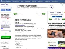 Fun with Fractions Lesson Plan