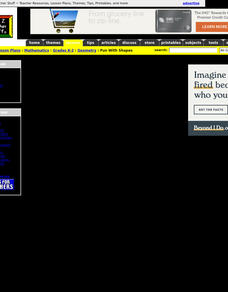 Fun With Shapes Lesson Plan